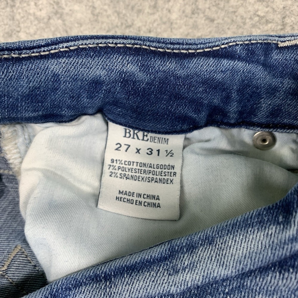 BKE Parker High Rise Bootcut Jeans Medium Wash Womens Size 27x31.5 - Picture 6 of 11